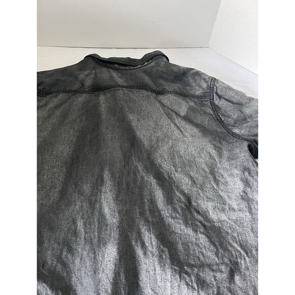 Levi’s Standard Shirt Mens XL Charcoal, Gray Denim-Look Core Workwear. - Picture 7 of 10